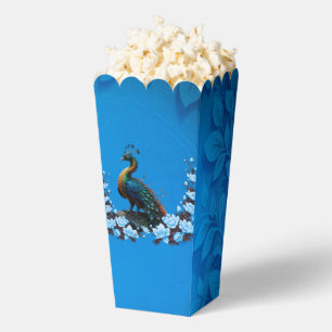 The majestic peacock: A play of colours in nature. Favor Box