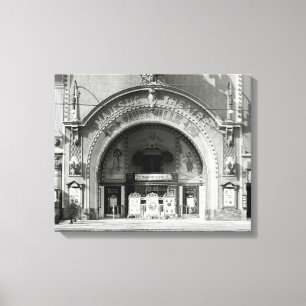 The Majestic Theatre, 1910 Canvas Print