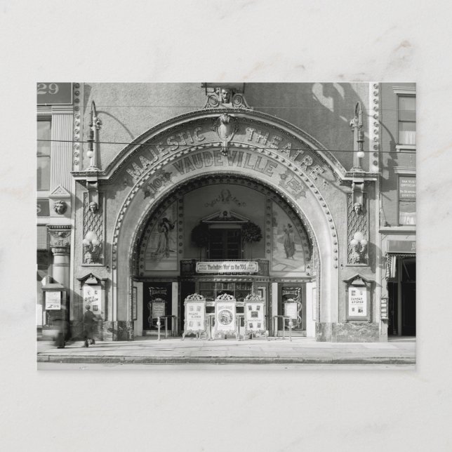The Majestic Theatre, 1910 Postcard (Front)