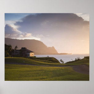 The Makai golf course in Princeville 3 Poster