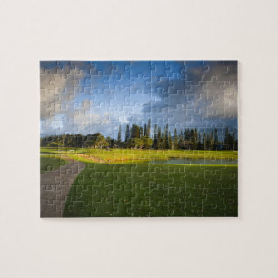 The Makai golf course in Princeville Jigsaw Puzzle
