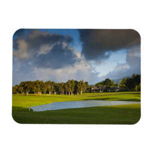 The Makai golf course in Princeville Magnet
