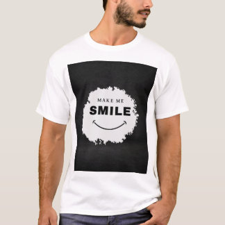 The make me smile t shirt design 