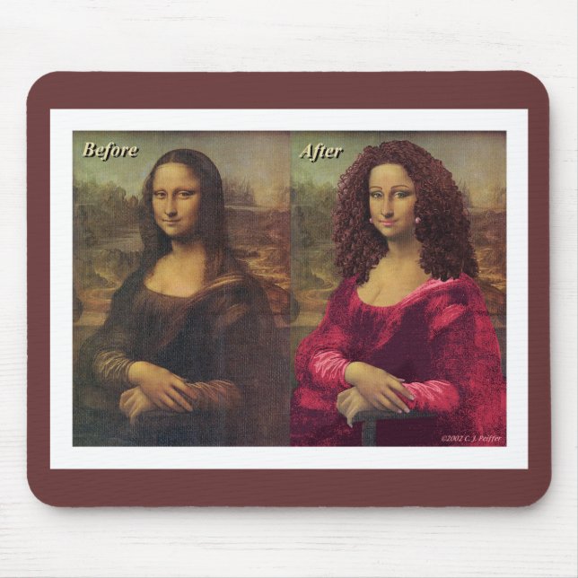 'The Makeover' Mouse Pad (Front)