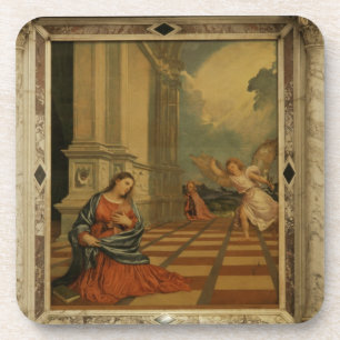 The Malchiostro Annunciation, c.1520 (oil on panel Coaster
