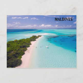 The Maldives Post Card