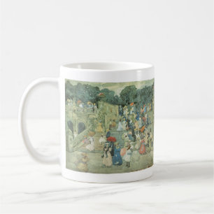 The Mall, Central Park by Maurice Prendergast Coffee Mug
