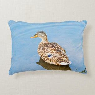 The mallard or wild duck accent pillow