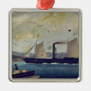 The 'Mallorcan', ship on which George Sand and Cho Metal Ornament