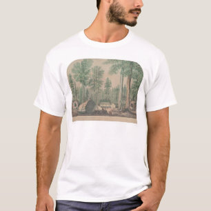 The Mammoth Trees of California (1191) T-Shirt