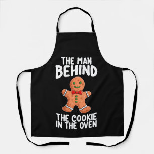 The Man Behind The Cookie In The Oven Christmas Pr Apron