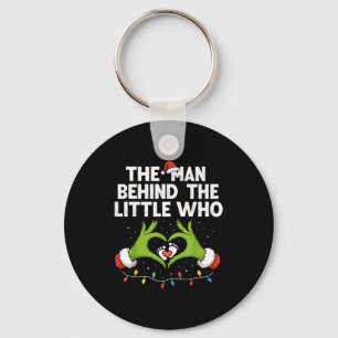 The Man Behind The Little Who Christmas Pregnancy Keychain
