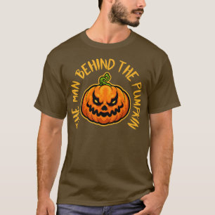 The Man Behind The Pumpkin Halloween costume For H T-Shirt
