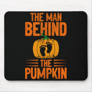 The Man Behind The Pumpkin Mouse Pad