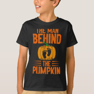 The Man Behind The Pumpkin  T-Shirt