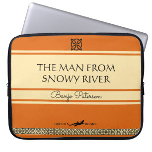 The Man From Snowy River Retro Book Cover