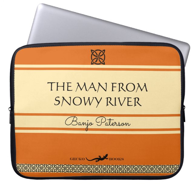 The Man From Snowy River Retro Book Cover (Front)