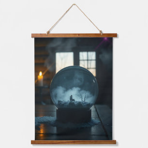 The Man in the Globe – Mystical Surreal Wall Tapes Hanging Tapestry
