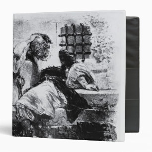 The Man in the Iron Mask in his Prison Binder