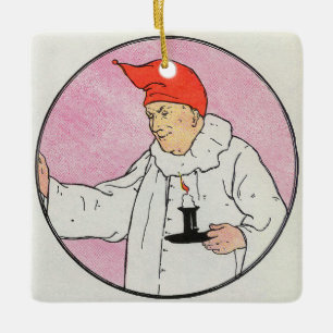 The Man in the Moon Mother Goose Nursery Rhyme Ceramic Ornament