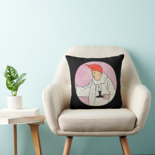 The Man in the Moon Mother Goose Nursery Rhyme Throw Pillow