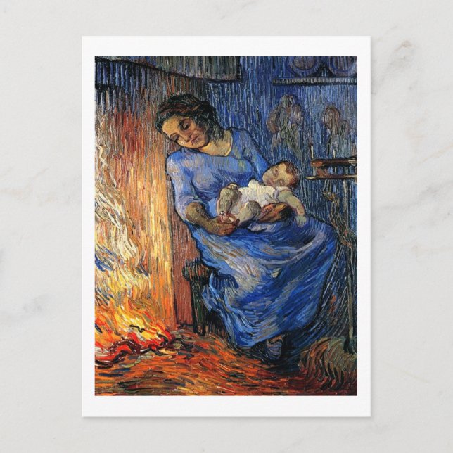 The Man is at Sea, Vincent van Gogh Postcard (Front)