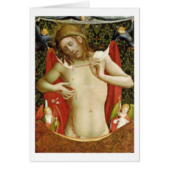 The Man Of Sorrows By Master Francke Card
