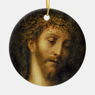 The Man of Sorrows Ceramic Ornament
