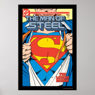 The Man of Steel #1 Collector's Edition Poster