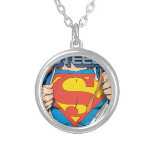 The Man of Steel #1 Collector's Edition Silver Plated Necklace
