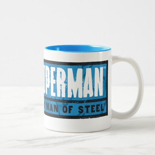 The Man of Steel Two-Tone Coffee Mug (Right)