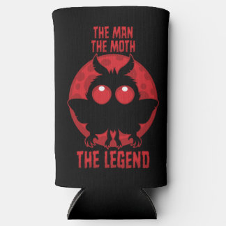 The Man, The Moth, The Legend - Mythical Mothman Seltzer Can Cooler