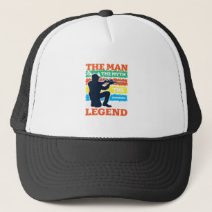 The Man The Myth The Hunting Legend-Hunting-Funny Trucker Hat