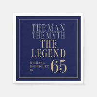 The Man The Myth The Legend 65th Birthday