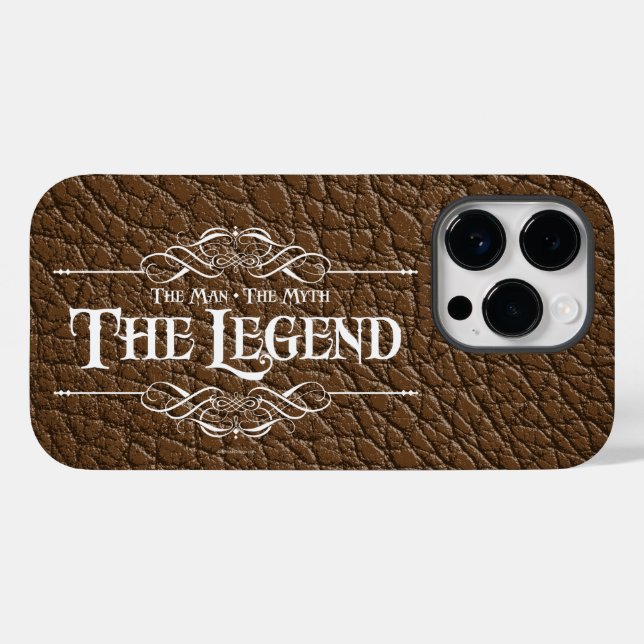 The Man, The Myth, The Legend Case-Mate iPhone Cas Case (Back (Horizontal))