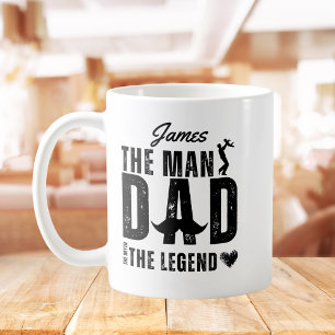 The Man The Myth The Legend DAD Cool Father's Day Coffee Mug
