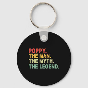 The Man The Myth The Legend Fathers Day Gift Keychain