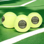 The Man The Myth The Legend Funny Custom Name  Tennis Balls<br><div class="desc">Serve up some fun with custom 'The Man, The Myth, The Legend' tennis balls! Personalize these high-quality tennis balls with a name to celebrate the tennis champ in your life. With bold text and a unique design, they’re sure to add a humourous and stylish touch to every match. Perfect for...</div>