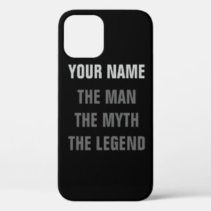 The man the myth the legend iPhone case   Custom