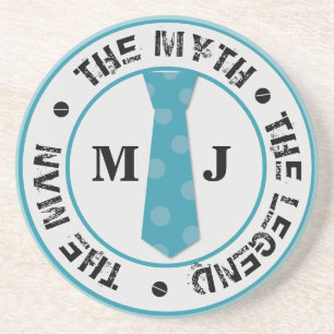 The man the myth the legend personalized name  coaster