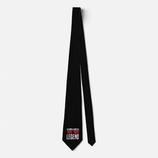 The Man The Myth The Ping Pong Legend T-Shirt Tie (Front)