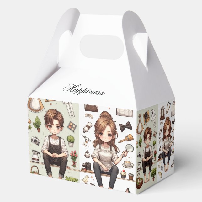 The man, the woman ver. 1 favour box (Front)