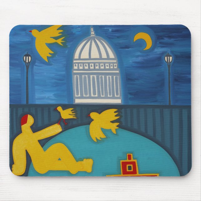 The Man Under the Bridge 2006 Mouse Pad (Front)