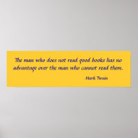 The man who does not read good books has no adv...