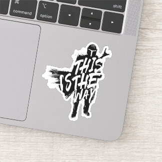 The Mandalorian | This Is The Way Ink Silhouette