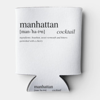 The Manhattan - a cocktail loved by all Can Cooler
