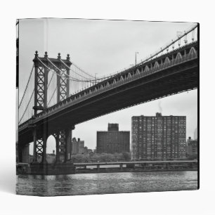 The Manhattan Bridge in New York City Binder
