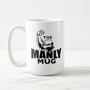 The Manly Mug, with Unicorn Coffee Mug