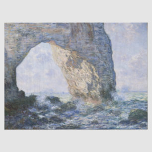The Manneporte  by Claude Monet Tissue Paper