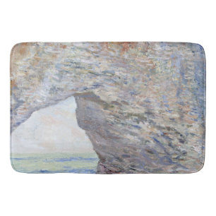 The Manneporte near Étretat by Claude Monet Bath Mat